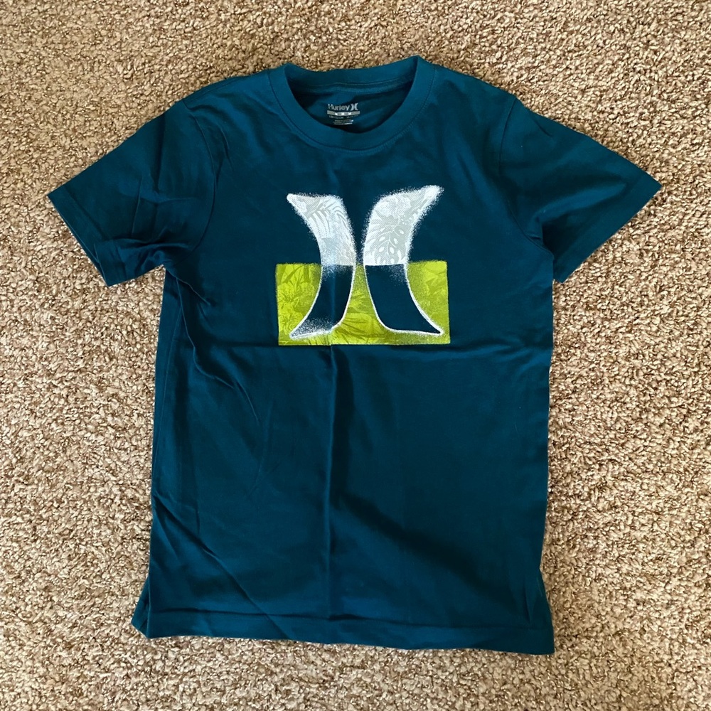 Aqua boys Hurley shirt